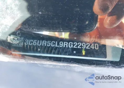 2024 Ram 2500 Tradesman 4X4 6'4 Box z USA, uszkodzony, nr VIN 3C6UR5CL9RG229240